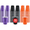 Purple Black Orange, variant on Disposable Plastic Cups, Black Orange Colored Plastic Cups, 18-Ounce Plastic Party Cups, Strong and Sturdy Disposable Cups for Halloween Party, 100 Pack - By Amcrate