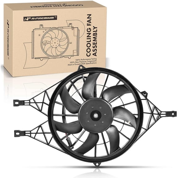 A-Premium APTF0096 Engine Radiator Cooling Fan Assembly Plastic