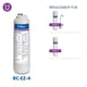 thumbnail image 2 of Culligan RC Change Cartucho de repuesto de filtración de agua premium, 500 galones, EZ-4 (mejor), blanco, 2 of 5