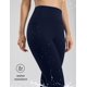 thumbnail image 5 of Leggins Seamaid para mujer, con forro polar, resistentes al agua, color azul marino, talla S, 5 of 7