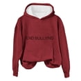 thumbnail image 5 of WJHWSX Hoodies for Women,Womens Hoodies,Breathable,Soft,Polyester,Red,L(US:8), 5 of 5