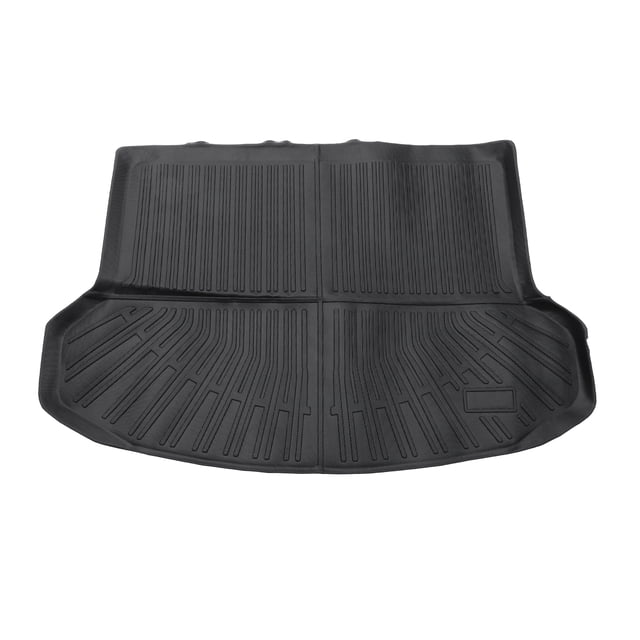 Alfombrilla de maletero Unique Bargains para Kia Seltos 2020-2023 sin altavoz de audio, color negro, TPE, 1 Pc, cara plana, patrón de rayas