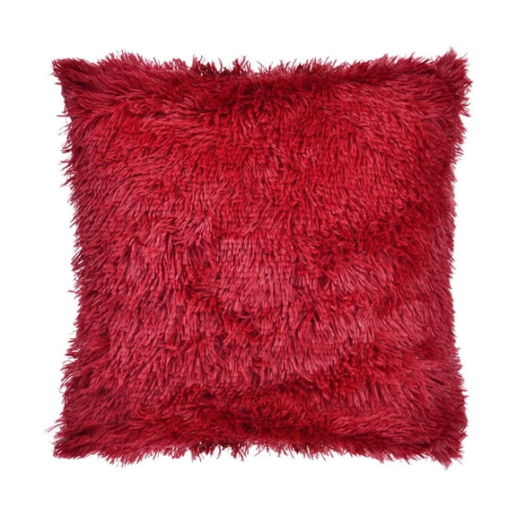 NSESSHome Cozy Throw Pillow Covers Cases for Couch Sofa Home Decoration Solid Dyed Soft 16.9" x 16.9"