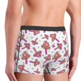 thumbnail image 3 of Uemuo Purple Mushroom Pattern Men's Boxer Briefs,Trunk Anti-Chafing,Comfortable, Durable, and Stylish Underwear-Large, 3 of 9