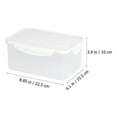 thumbnail image 2 of OUNONA  Fridge Organizer Food Storage Box Kitchen & Organization Container, 2 of 8