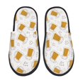 thumbnail image 1 of Balery Beer Pantuflas de Casa de Felpa Silenciosas con Diseño Estampado, Zapatillas Cómodas Antideslizantes de Algodón para Interior-Large, 1 of 8