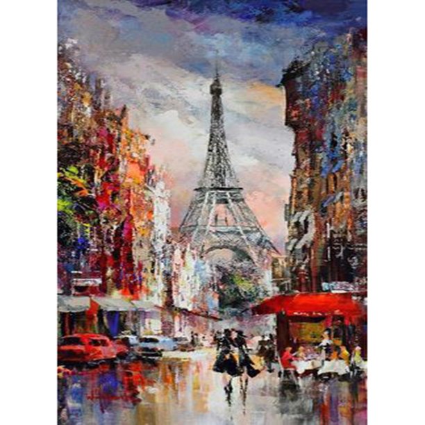 Diamond Painting (DE2267) 5D DIY City Landscape Square Rhinestone (WY129) 40x50cm Hugtrwg Para estrenar
