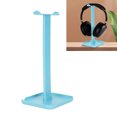 thumbnail image 4 of Sturdy Durable Headphone Stand, Heavy Base Gaming Headset Holder Multifunctional Bright Color Headset Holder for All Headphones Sizes, Portable Space Saving, 4 of 8