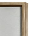 thumbnail image 4 of Stupell Industries Don't Sweat Small Stuff Inspirational Painting Brown Floater Framed Canvas Art Print Wall Art, 17 x 21, 4 of 9
