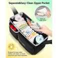 thumbnail image 4 of Carrito de paseo YOREPEK espacioso para UPPAbaby Vista/Minu/Cruz, 4 of 9