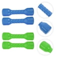 thumbnail image 1 of FONDOTIN 4Pcs Small Dumbbell Fitness Tools Assorted Color Plastic Lightweight Exercise Props, 1 of 8