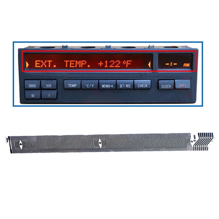 Câble Plat Pour BMW E36 Série 3 Et E31 Série 8, Ordinateur De Bord MID/OBC, Neuf