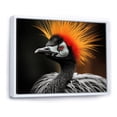 thumbnail image 2 of Designart "Beauty Among Crowded Cranes in Africa II" Animals Floater Framed Wall Art Living Room, 2 of 7