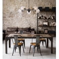 thumbnail image 2 of 341-5CR-BK-G122-6 Innovations Lighting Concord - 5 Light Chandelier In Industrial Style-6 Inches Tall and 30 Inches Wide-Matte Black Finish-Clear, 2 of 2