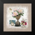 thumbnail image 2 of Barrett, Chad 20x20 Black Modern Framed Museum Art Print Titled - Vintage Estate Florals 2, 2 of 5