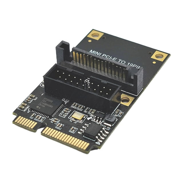 e a USB3.2 Gen1 Tarjeta de expansión de 19 pines Cabecera USB/5 Gbps Alta de transferencia/Adaptador de tarjeta USB 3.2/ E Fuente de alimentación Hugo Tarjeta de expansion