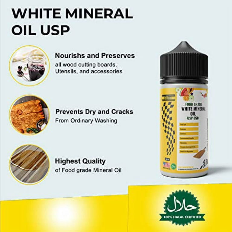 White Mineral Oil for Blade Protection, 16oz, Made in USA, 1026566 –  Cangshan Cutlery Company