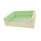 thumbnail image 5 of Comedero de heno para conejos 2 en 1, pesebre para conejos, soporte de heno de madera con inodoro para chinchillas, conejos, animales pequeños, coneji inodoro verde, 5 of 10