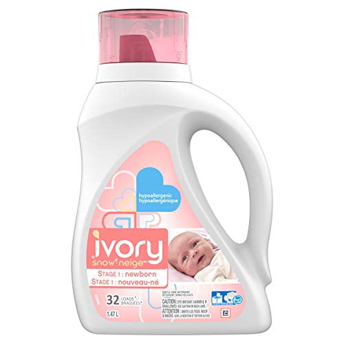 Détergent à lessive liquide Ivory Neige nouveauné 4,08 L Walmart.ca