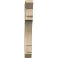 thumbnail image 2 of Ekena Millwork 4"W x 24"D x 32"H Merced Slat Rough Sawn Bracket, Douglas Fir, 2 of 4
