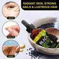 thumbnail image 6 of 120ml pure black seed oil, hair care essential oil/body oil. Natural cold pressing, prevents peroxides, contains glycerin, suitable for all hair/skin types, moisturizes hair and skin, promotes skin h, 6 of 10