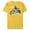 Yellow, variant on Disney 100 Stitch in Costume Bambi They Call Me Thumper - Short Sleeve Blended T-Shirt for Adults - Customized-Yellow