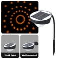 thumbnail image 1 of Muyoka Luz de pared solar Luz de cerca solar decorativa para exteriores Luz de camino Luz de jardín Lámpara de paisaje Luz de estaca solar / Luz de pared / Luz colgante para patio trasero de césped Muyoka Hogar, 1 of 7