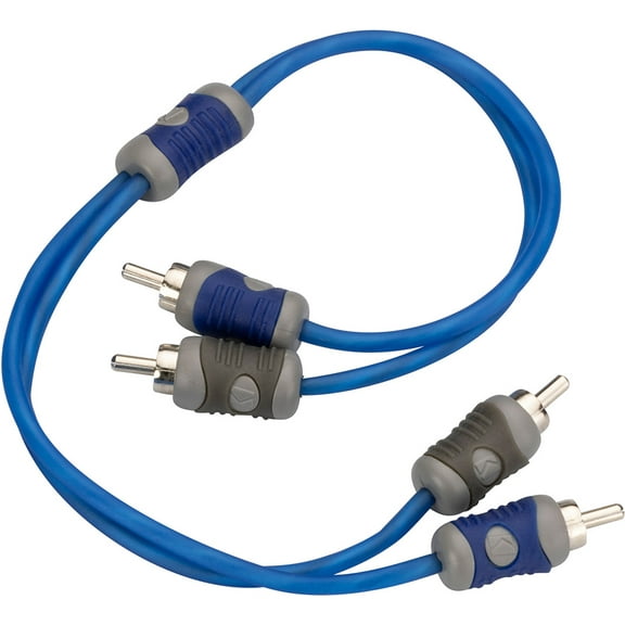 Kicker KI203 (46KI203) 2-Channel Signal Cable 0.98FT