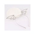 thumbnail image 3 of 1pc Halloween Bat Wing Headband/ Horns Hair Hoop/funny Hair Clip With Rhinestones, 3 of 4