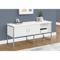 thumbnail image 3 of Office Credenza - 72"l - Home Office - Storage - Commercial Grade - White-Silver, 3 of 3