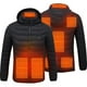 thumbnail image 1 of Chaqueta con calefacción eléctrica USB, abrigo deportivo al aire libre con calefacción de 8 zonas, abrigo de invierno para mujeres y hombres, 1 of 8