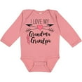 thumbnail image 3 of Inktastic I Love My Grandma and Grandpa Heart and Arrows Boys or Girls Long Sleeve Baby Bodysuit, 3 of 5