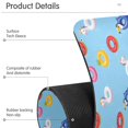thumbnail image 4 of Yayeee Faucet Mat for Kitchen Sink 14.7" Diatomite Long Splash Guard Pad, Summer Pool Pattern, 4 of 7