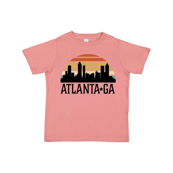 Inktastic Atlanta Georgia Skyline Vintage Boys or Girls Toddler T-Shirt