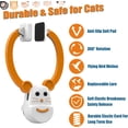 thumbnail image 4 of Lvelia Cat Toys Hanging Door Automatic Cat Toy Interactive Elastic Rope with Flying Bird & Mouse,Cat Catching Game Door Hanger,Self Play Cat Toys,Orange, 4 of 7