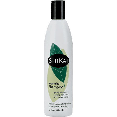 ShiKai Everyday Gentle Shampoo (12 oz) | Aloe Vera, Plant-Based Low Detergent Formula | Daily Moisturizing Shampoo for Soft, Healthy Hair