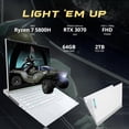 thumbnail image 3 of Lenovo Legion 5 Pro Gaming Laptop, 16" QHD 165Hz Laptop, AMD Ryzen 7 5800H, 64GB RAM, 2TB PCIe SSD, NVIDIA GeForce RTX 3070, Backlit Keyboard, with Hotface 32GB USB Card, 3 of 9
