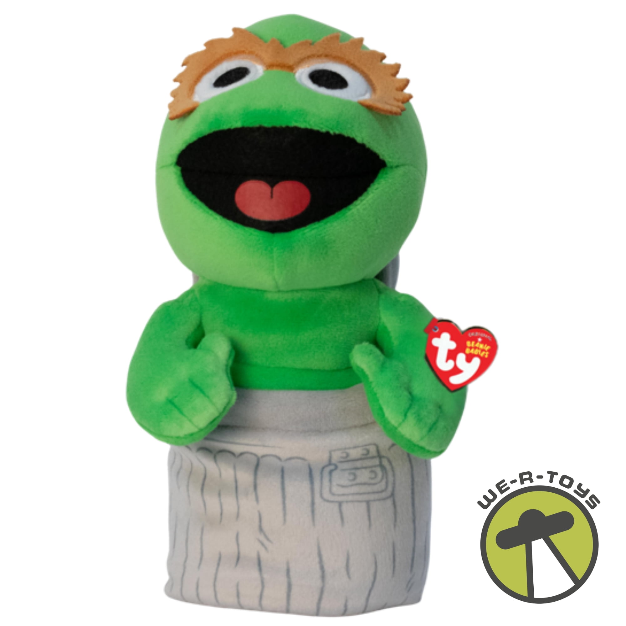 Ty Beanie Babies Oscar the Grouch Sesame Street Plush