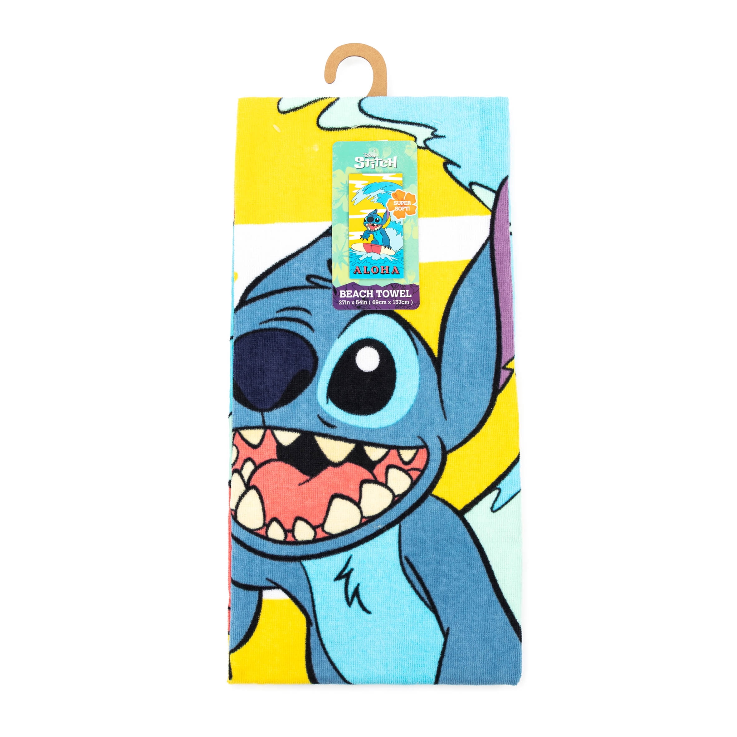 Stitch Kids Beach Towel, 27 x 54, Disney