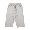 thumbnail image 5 of Glisme Trouser For Mens Mid Waist Spring And Summer Sweatpants Jogging Loose Beach Capri Pants Retro Clothes 3Xl Grey, 5 of 5