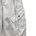 thumbnail image 6 of Coerni Teen Girls Wide Leg Cargo Pants Elastic Waist Straight Leg Trousers Fashion Y2K Hip Hop Streetwear Muti Pockets, 6 of 6