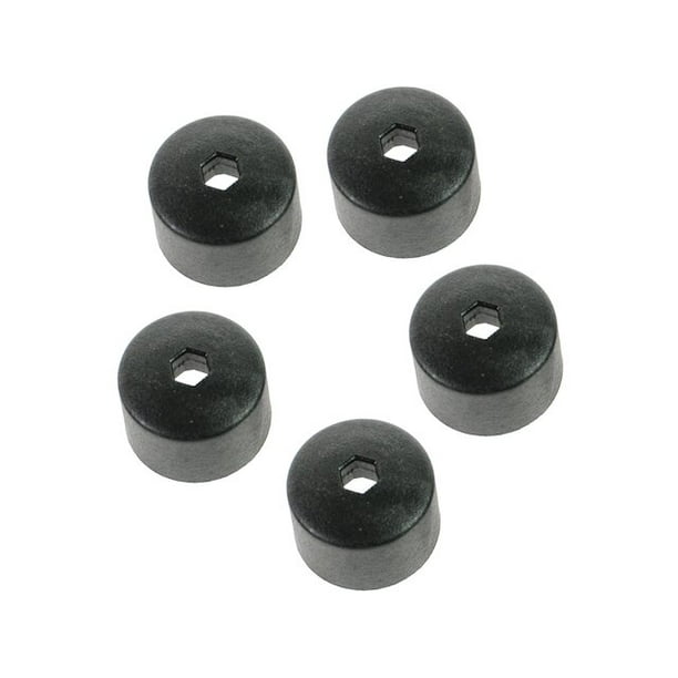 Wheel Lug Nut Cap 5 Piece Set Compatible with 1998 2008 Volkswagen Beetle 1999 2000 2001