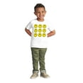 thumbnail image 3 of Positive Happy Faces Smile Emoticons Toddler Boy Girl T Shirt Infant Toddler Brisco Brands 6M, 3 of 5