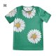 thumbnail image 5 of Guardurnaity Camiseta de mujer Camiseta de manga corta estampada Blusa informal suelta de manga corta Prendas para la parte del cuerpo Verde METRO Guardurnaity AP002919-02, 5 of 6