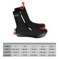 Waterproof Winter Cycling Zip Shoe Covers Thickened Unisex Overshoes