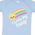 thumbnail image 4 of Inktastic I Love My Daddy Boys Girls Star Rainbow Boys or Girls Baby Bodysuit, 4 of 5