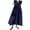 Blue, variant on Rvkxad Summer Dresses for Women 2025 Trendy Ruffle Sleeve A Line Dresses Beach Vacation Denim Plus Size V Neck Loose Flowy Boho Maxi Dress Dark Blue 4XL
