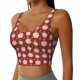 thumbnail image 2 of Balery Cute Pig with Coins Sujetadores deportivos con espalda cruzada para mujer, acolchados, sin costuras, de alto impacto, ideales para yoga, gimnasio, entrenamiento y fitness.-Large, 2 of 8