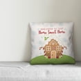 thumbnail image 2 of Creative Products Home Sweet Gingerbread Home 16x16 Spun Poly Pillow, 2 of 2