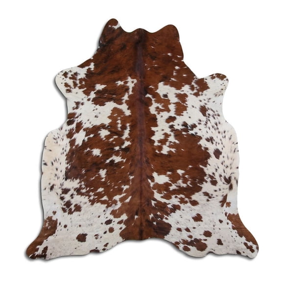 Rathe NATURAL cowhide rugs for sale BROWN AND WHITE wholesale cowhides area rug